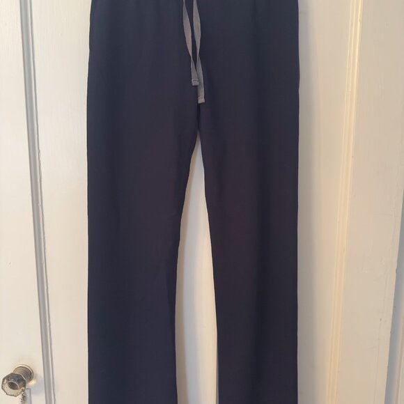 Navy XS Tall Livingston Basic Scrub Pants - Picture 2 of 4